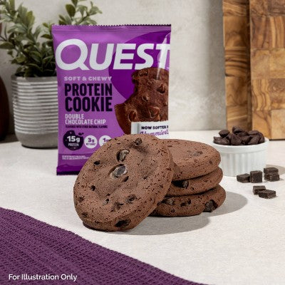 Quest Nutrition Protein Cookie - Double Chocolate Chip