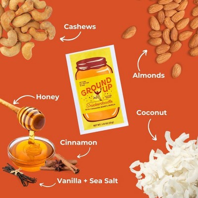 Ground Up Snickerdoodle Almond & Cashew Butter Pouch - 1.15oz