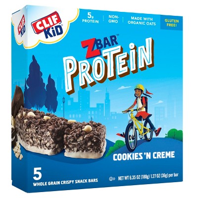 Zbar Protein Cookies 'n Creme Granola Bars - 5g Protein