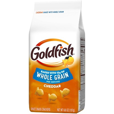 Pepperidge Farm Goldfish Cheddar Crackers Baked with Whole Grain- 6.6oz