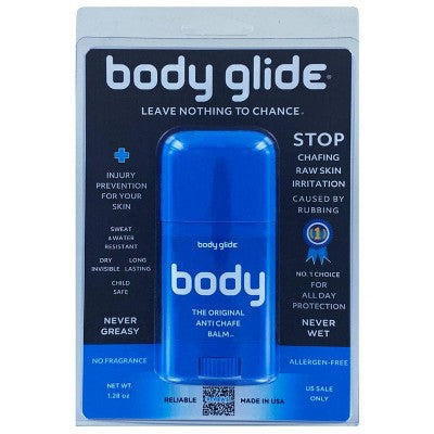 Body 1.28oz Glide For Her Anti Chafe Stick with Added Emollients: Balm for Chafing Prevention