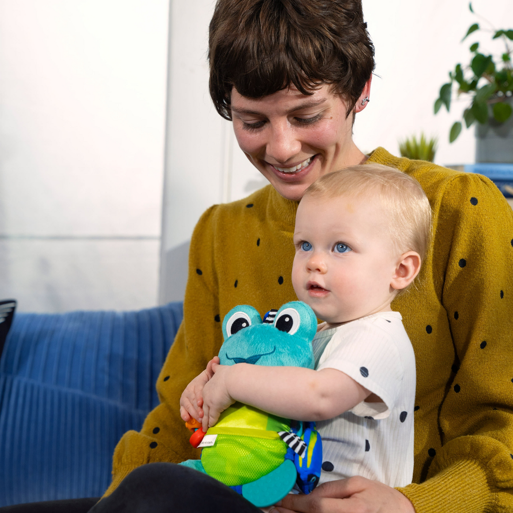 Baby Einstein Ocean Explorers Neptune's Sensory Sidekick Activity Plush Toy