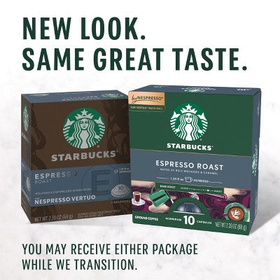 Starbucks by Nespresso Vertuo Line Espresso Roast