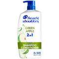 Head & Shoulders Green Apple 2-in-1 Anti Dandruff Shampoo & Conditioner for Dry & Itchy Scalp