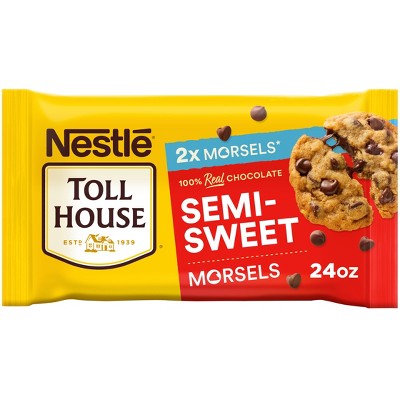 Nestle Toll House Semi-Sweet Chocolate Chips for Cookie Baking - 24oz: Gluten-Free