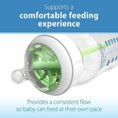 Dr. Brown's Level 2 Wide-Neck Baby Bottle Silicone Nipple - Medium Flow - 2pk - 3m+
