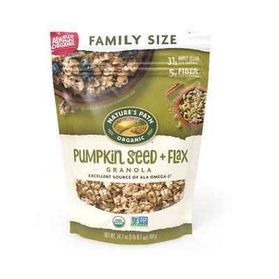Nature's Path Pumpkin Seed + Flax Granola – 24.7oz