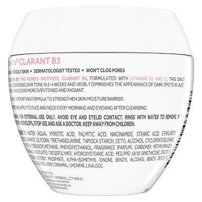 POND'S Clarant B3 Dark Spot Correcting Cream for Normal to Oily Skin - 7oz