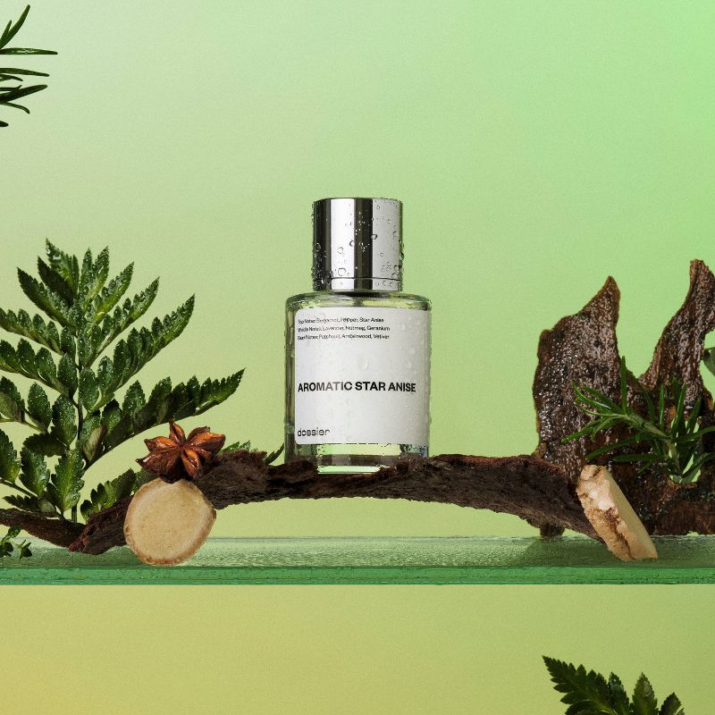Dossier Men's Perfume, Inspired by Dior's Sauvage, Outdoorsy, Fresh Scent, 50ml - Aromatic Star Anise