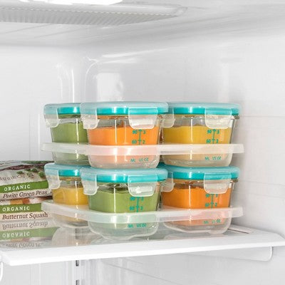 OXO Tot Baby Glass Food Storage Blocks - 8pc