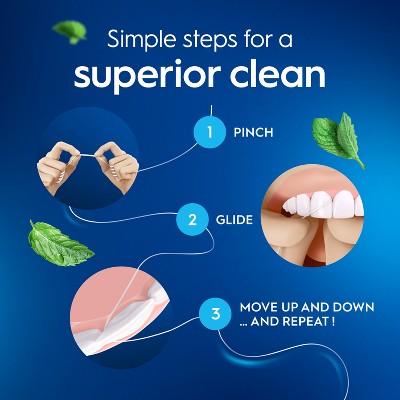 Oral-B Complete Satin Floss Dental Floss - Mint - 2pk
