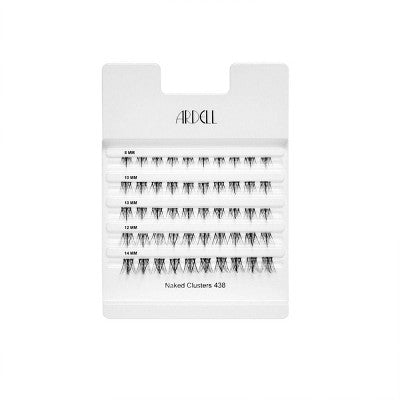 Ardell Naked Clusters False Eyelashes - No 438: Full Volume, Synthetic Hair, 50 Pack, Adhesive Not Included