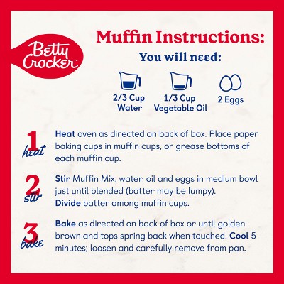 Betty Crocker Muffin Mix