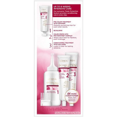 L'Oreal Paris Excellence Triple Protection Permanent Hair Color - 6.3 fl oz