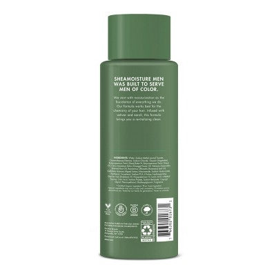 SheaMoisture Men Refreshing Shampoo - Vetiver & Neroli - 15 fl oz
