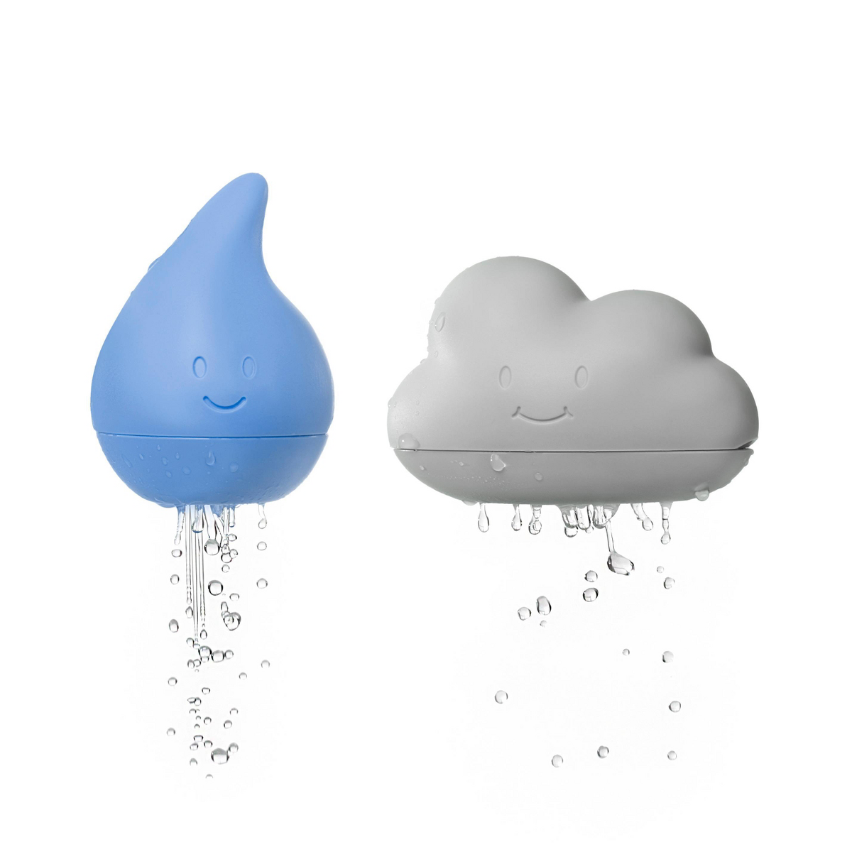 Ubbi Contemporary Cloud and Droplet Bath Squeeze Toy