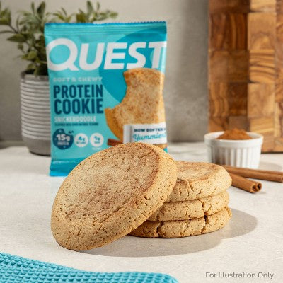 Quest Nutrition Protein Cookie - Snickerdoodle - 4pk