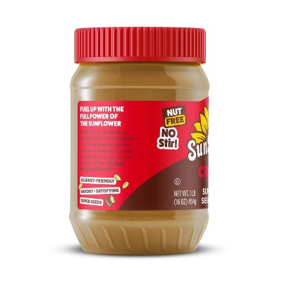 SunButter Creamy Sunflower Butter, Nut Free, Non-GMO – 16oz