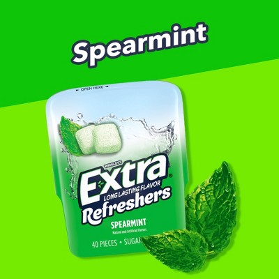 Wrigley's Extra Refreshers Spearmint Sugar-Free Gum - 40ct