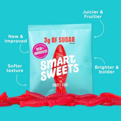 SmartSweets Sweet Fish Soft and Chewy Candy - 1.8oz
