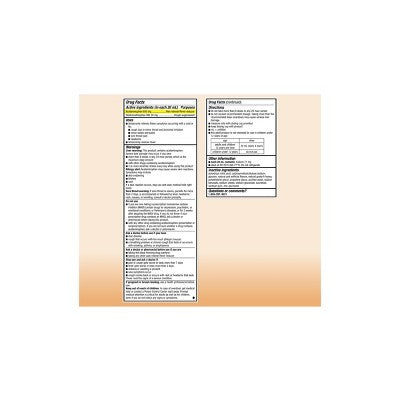 Robitussin Daytime Severe Cough, Flu and Sore Throat Syrup - Honey - 8 fl oz: Contains Acetaminophen, Dextromethorphan, 650mg Strength