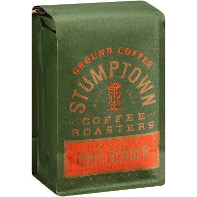 Stumptown Hair Bender Ground Medium Roast Coffee - 12oz: Arabica Beans, Citrus & Dark Chocolate