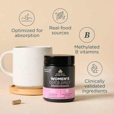 Ancient Nutrition Ancient Multi's Women's Once Daily Capsule - 30ct