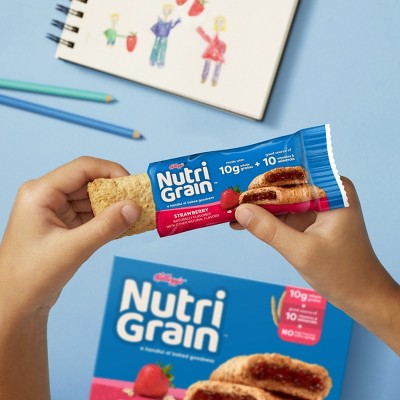 Nutri-Grain Strawberry Soft Baked Breakfast Bars - 8ct/10.4oz