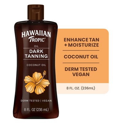 Hawaiian Tropic Dark Tanning Oil - 8oz