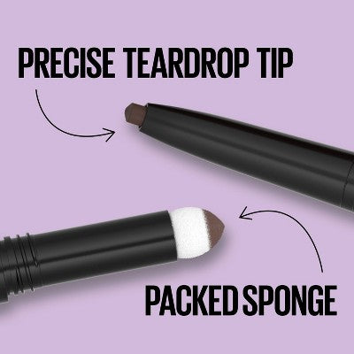 Maybelline Express Brow 2-In-1 Pencil and Powder Eyebrow Makeup - 0.02oz