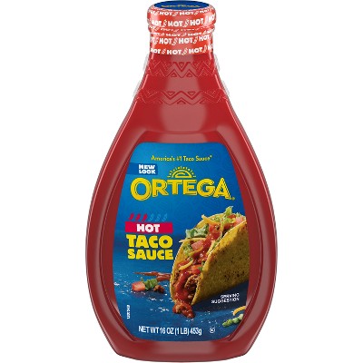 Ortega Hot Taco Sauce 16oz