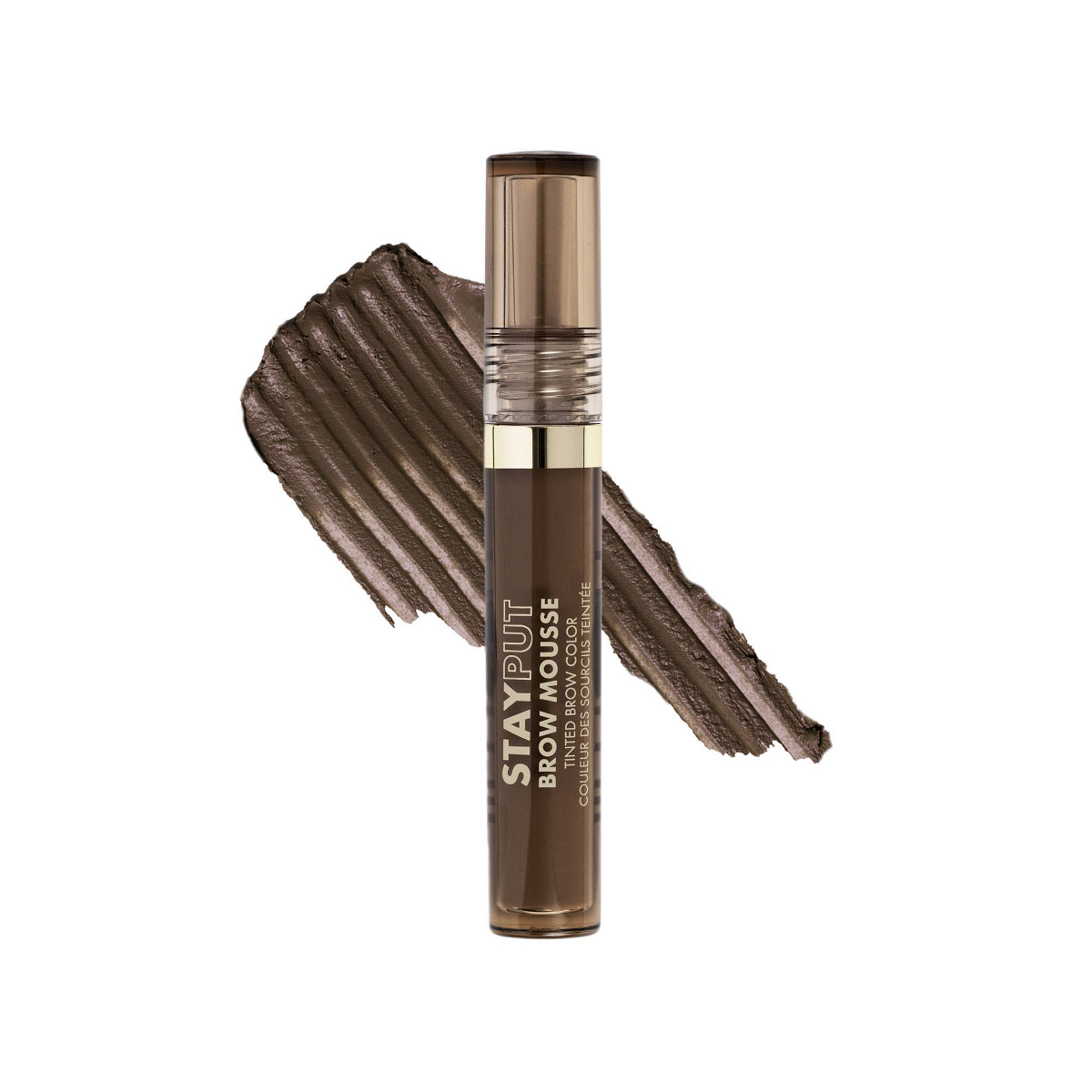 Milani Stay Put Tinted Brow Mousse - Dark Brown - 0.05oz