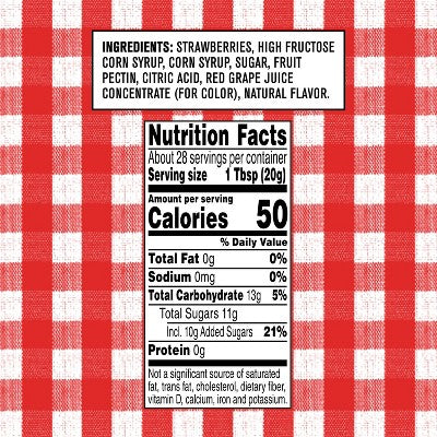 Smucker's Squeeze Strawberry Fruit Spread - 20oz