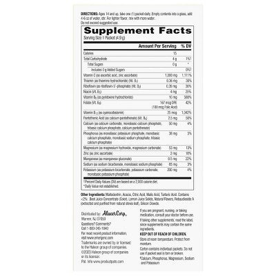 Emergen-C Zero Sugar Raspberry Lemonade Vitamin Packet - Raspberry Lemonade - 3oz/18ct