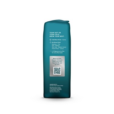 Caribou Vanilla Hazelnut Dreamstate Medium Roast Ground Coffee - 11oz: Rainforest Alliance Certified, Arabica Beans