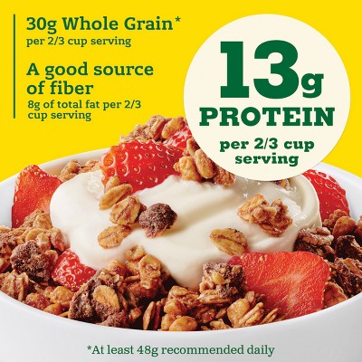 Nature Valley Protein Oats 'n Dark Chocolate Crunchy Granola - 11oz: Cholesterol Free, No Artificial Flavors
