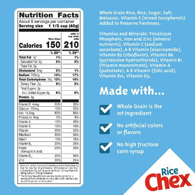 General Mills Chex Breakfast Cereal