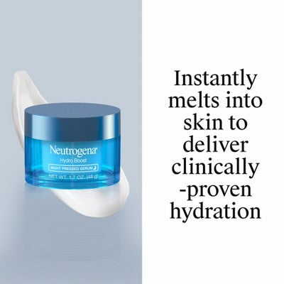 Neutrogena Hydro Boost Hyaluronic Acid Night Pressed Face Serum - 1.7 fl oz
