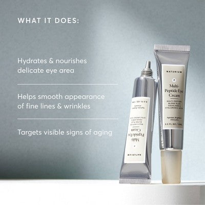 Naturium Multi-Peptide Eye Cream - 0.5 fl oz