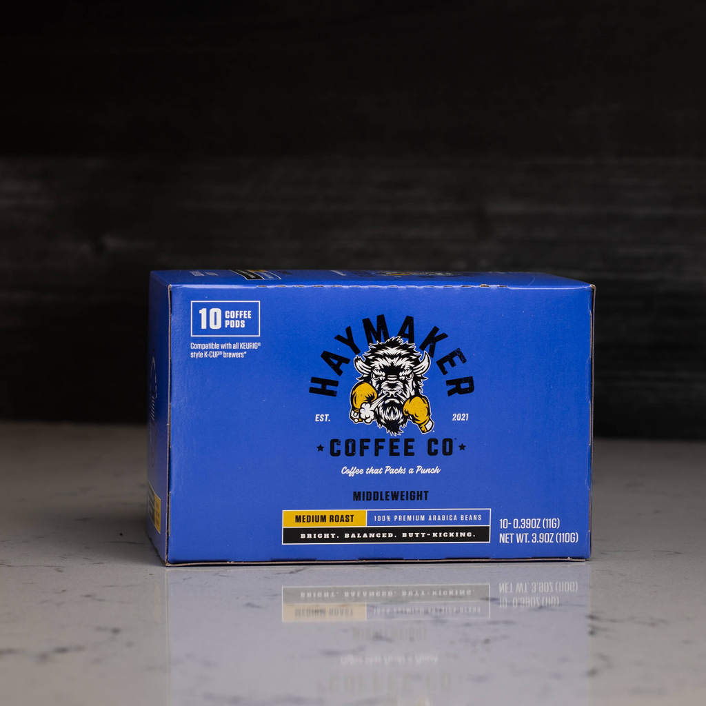 Haymaker Coffee Medium Roast Coffee Pods - 10ct