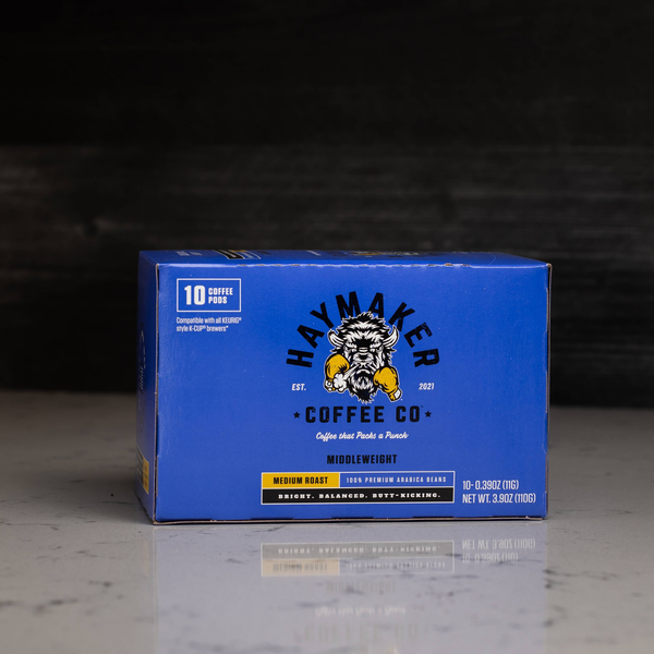 Haymaker Coffee Medium Roast Coffee Pods - 10ct