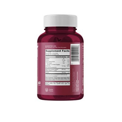 Goli Nutrition Beets Cardio Vegan Vitamin Gummies - 60ct