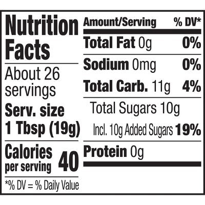 Smucker's Natural Red Raspberry Fruit Spread - 17.25oz