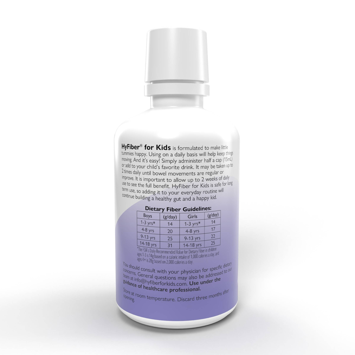 HyFiber for Kids' Liquid Fiber Digestive Treatment - 16 fl oz