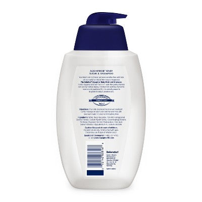 Aquaphor Unscented Baby Wash and Shampoo - 25.4oz
