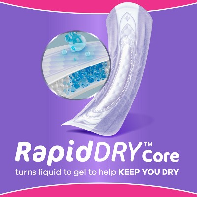 Always Discreet Incontinence and Postpartum Pads - Extra Heavy Absorbency