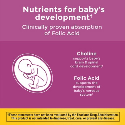 Nature Made Prenatal Gummies with DHA and Folic Acid, Prenatal Vitamin and Mineral Supplement, USP Verified - 60ct