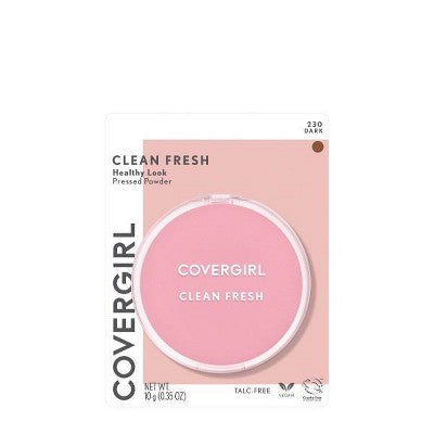COVERGIRL Clean Fresh Pressed Powder - 230 Dark - 0.35oz