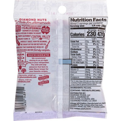 Diamond of California Chopped Pecans - 2.25oz