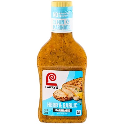 Lawry's Herb & Garlic With Lemon Marinade - 12 fl oz